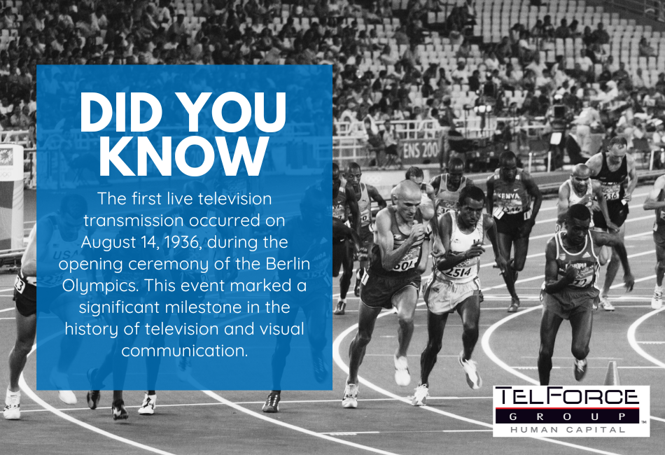 When TV Went Live: The Birth of Broadcast Television - TelForce Group